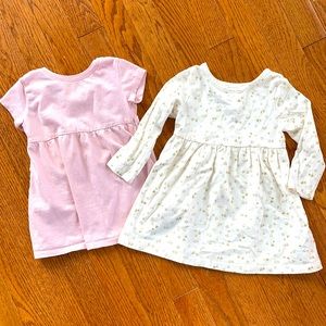 Bundle of two old navy girls dresses size 12-18 months